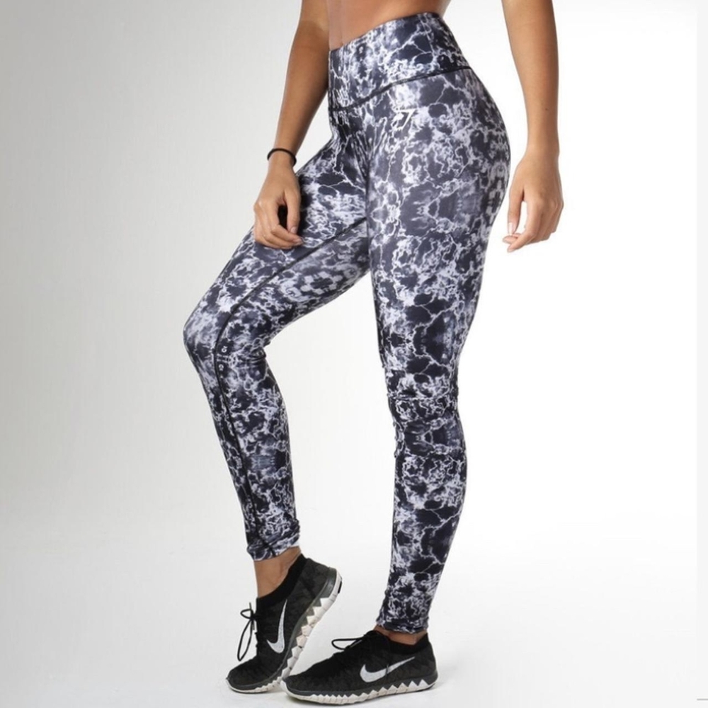 Gymshark Kaleidoscope Grey Leggings Size XS